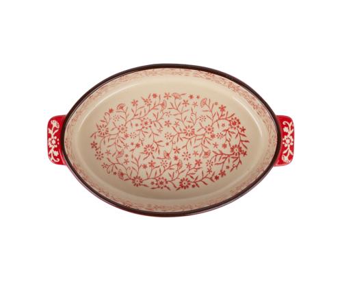 Ahjuvorm STAR BAKE 23,5x14cm, punane keraamika