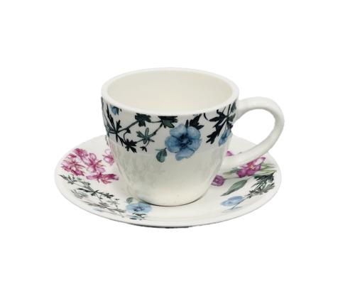 Tass/alustaldrik LILIAN D14,5xH8cm 200ml