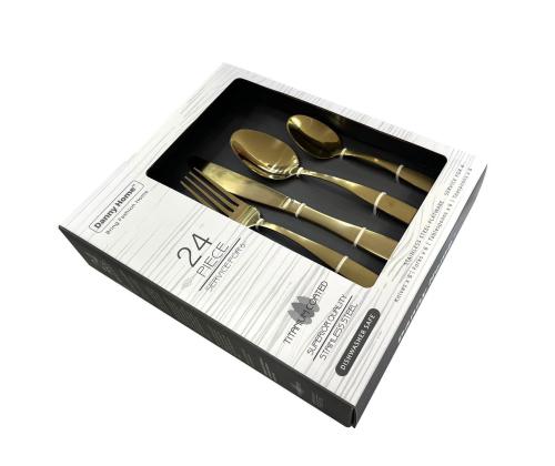 Söögiriistad DUNE 24-osa, kuldne