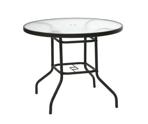 Aiamööblikomplekt DUBLIN laud ja 4 tooli, kuldpruun