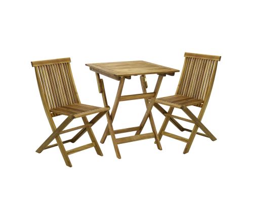 Rõdukomplekt FINLAY laud ja 2 tooli
