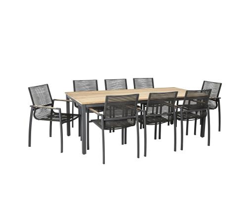 Söögilauakomplekt MONTANA 8-tooliga