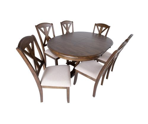 Söögilauakomplekt JAMES 6-tooliga