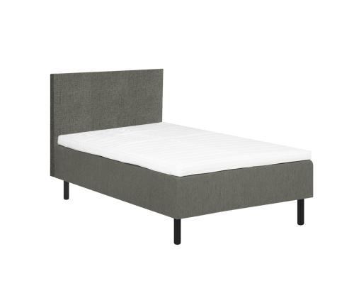 Kušett LANDE 120x200cm, peatsiotsaga, beež, 7-tsooniline pocket-vedrustus