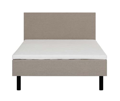 Kušett LANDE 140x200cm, peatsiotsaga, beež, 7-tsooniline pocket-vedrustus