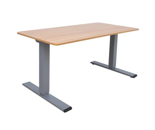 Töölaud ERGO OPTIMAL 2-mootoriga 160x80cm, hikkoripuu