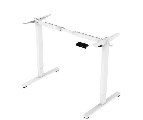 Töölaud ERGO FIT 1-motoriga 120x68xH71,5-116cm, must/valge