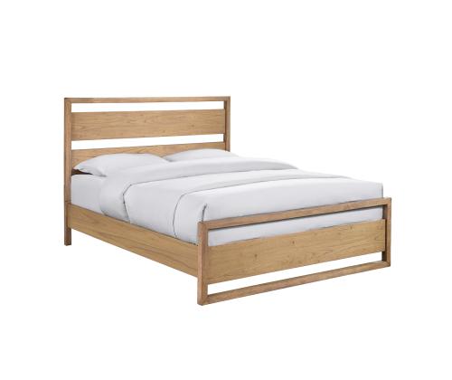 Voodi OZZO madratsiga HARMONY TOP 160x200cm, hele puit