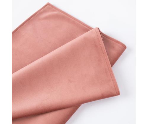 Linik VELVET 2, 43x116cm, vanaroosa, 100% polüester, kangas-387