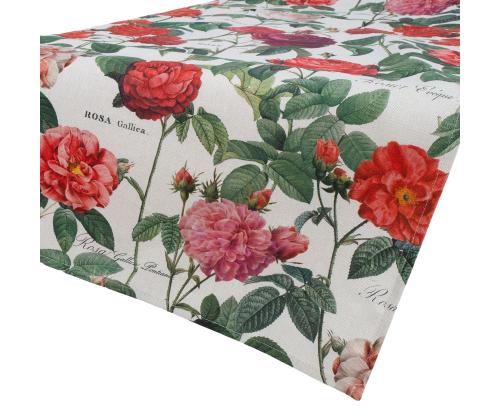Linik HOLLY 43x116cm, roosiaed, 100% puuvill, kangas 440 
