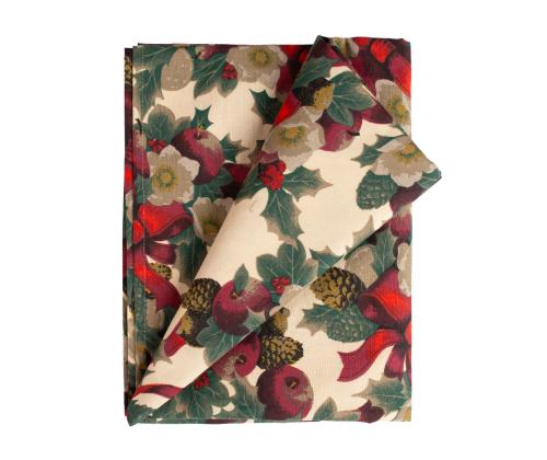 Laudlina WINTER FLOWERS 136x220cm, lindid, 50% polüester, 50% puuvill, kangas 475