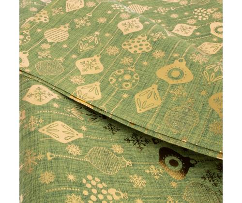 Linik GLORY 2, 45x150cm, kuldsed ehted, 100% polüester, kangas 568