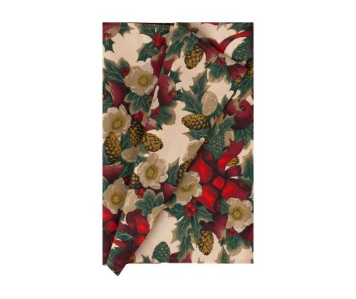 Laudlina WINTER FLOWERS 136x220cm, lindid, 50% polüester, 50% puuvill, kangas 475