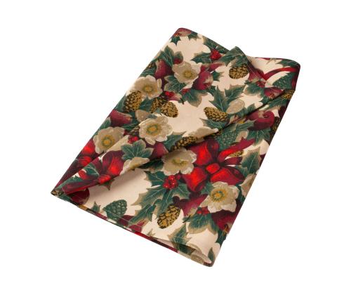 Laudlina WINTER FLOWERS 136x220cm, lindid, 50% polüester, 50% puuvill, kangas 475