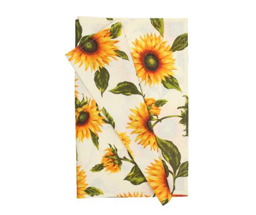 Linik LONETA NEW 43x116cm, päevalilled, 50% puuvill 50% polüester, kangas 424