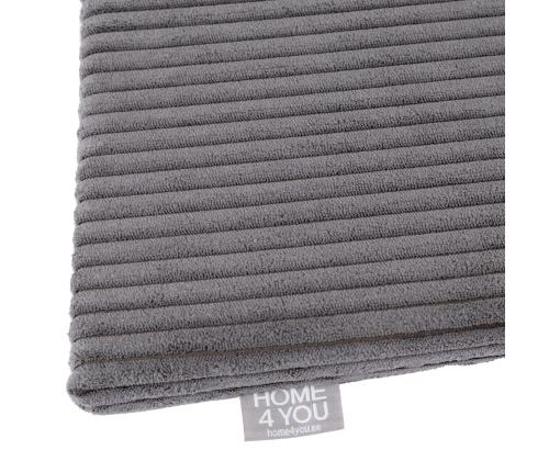 Toolikate HYPER, 45/41x40cm, paksus 3cm, tumehall, kangas 394