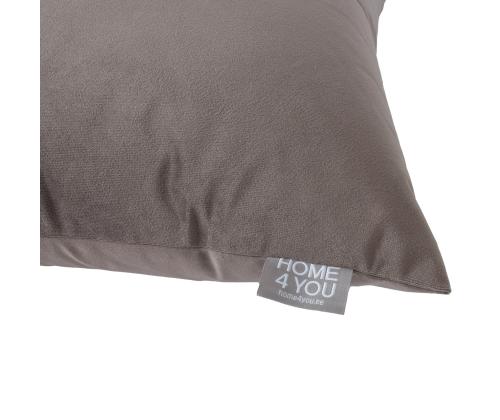 Padi VELVET NEW 50x50cm, lukuga, taupe