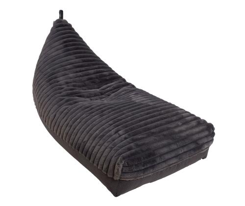 Kott-tool FJORD 130x80x20/70cm, tumehall/tumehall, 100% polüester, kangas 401/402