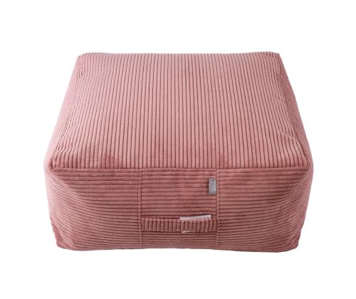 Tumba HYPER, 80x80cm, h30cm, roosa, 100% polüester, kangas 390