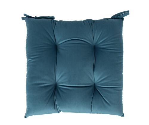 Toolipadi VELVET NEW 40x40cm, hallikassinine