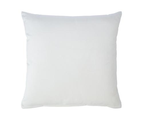 Padi VELVET 2, 45x45cm, naturaalvalge, 100% polüester, kangas-284