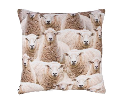 Padi HOLLY 45x45cm lukuga, lambad, kangas 50% puuvill, 50% polüester, kangas 343/323