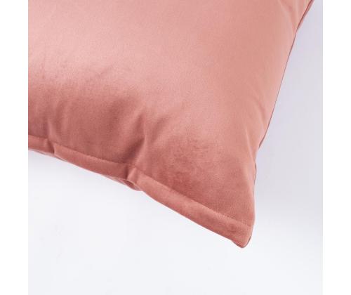 Padi VELVET 2, 45x45cm, vanaroosa, 100% polüester, kangas-387