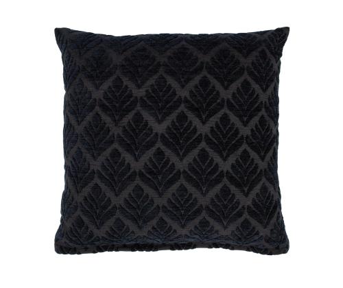 Padi TEDDY 45x45cm, lukuga, must lillemotiiv, 100% polüester, kangas 419