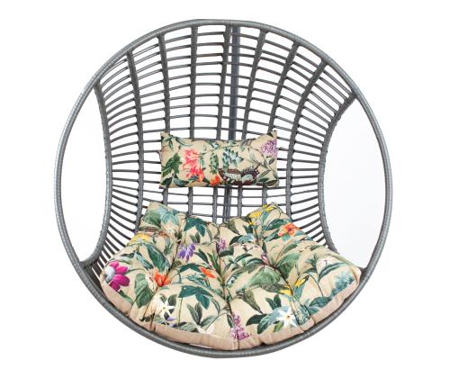 Ripptooli padi COCO AMAZONIA 95/65x75x15cm, beež lilleline