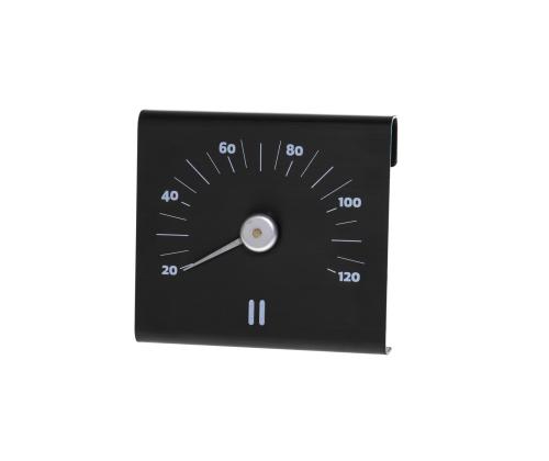 Sauna termomeeter RENTO BLACK, 15 × 14 × 3 cm