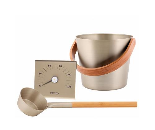 Leilikulp RENTO bambus/šampanja värvi