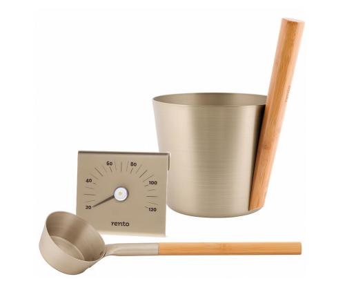 Leilikulp RENTO bambus/šampanja värvi