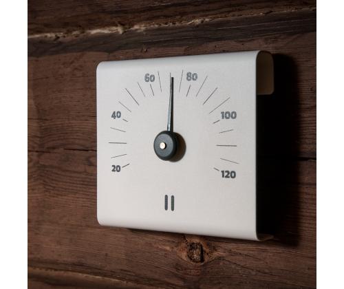 Sauna termomeeter RENTO WHITE, 15 × 14 × 3 cm