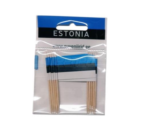 MEENED Eesti lipp Võileivatikud 7cm 20tk