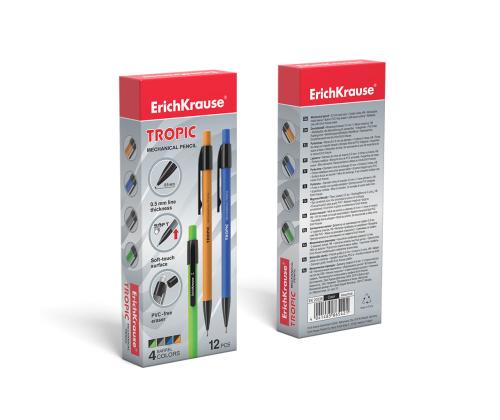 Mehaaniline harilik pliiats 0.5mm ERICH KRAUSE Tropic