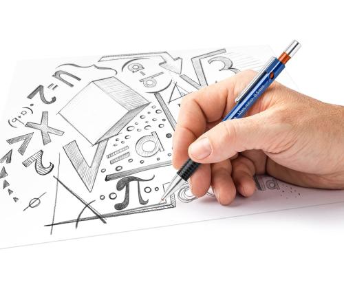 Mehaaniline harilik pliiats STAEDTLER 775 0,9mm metallist taskuklambriga