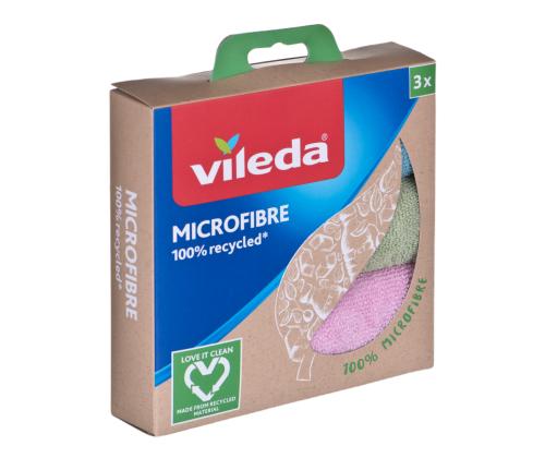 Mikrokiudlappide komplekt VILEDA värvilised 3tkpk