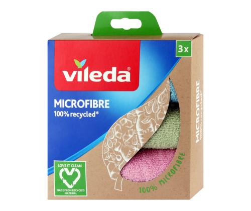 Mikrokiudlappide komplekt VILEDA värvilised 3tkpk