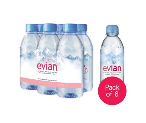 Mineraalvesi EVIAN 0,33L karboniseerimata plastpudelis