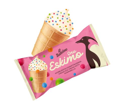 ONU ESKIMO Pistaatsia-koorejäätis vahvlikoonuses 165ml/80g x 40