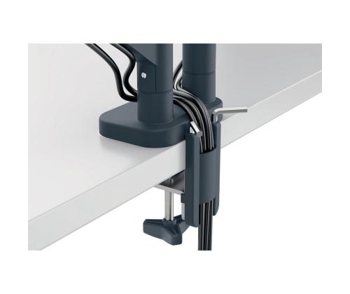 Monitori lauakinnitus LEITZ Ergo SpaceSaving Dual kuni 32 9kg tumehall