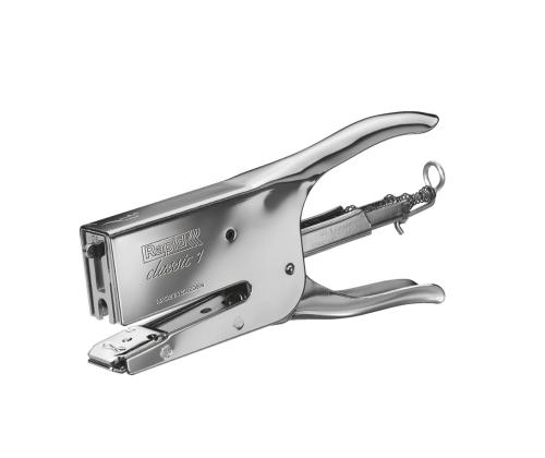 Näpitsklammerdaja RAPID Classic K1 50 lehte hõbedane