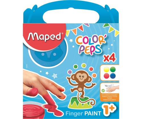 Näpuvärvid MAPED ColorPeps 4 värvi