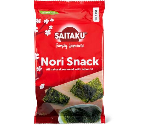 Nori snäkid merevetikatest SAITAKU, 10g