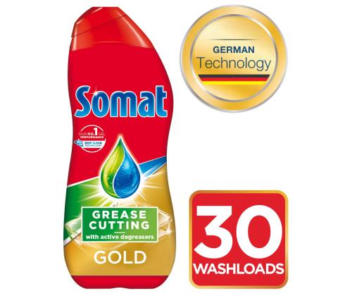 Nõudepesumasina geel SOMAT Gold Anti-Grease Gel 540ml