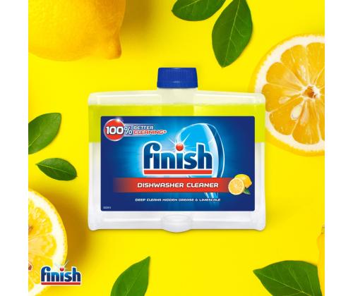 Nõudepesumasina puhastusvahend FINISH Lemon 250 ml