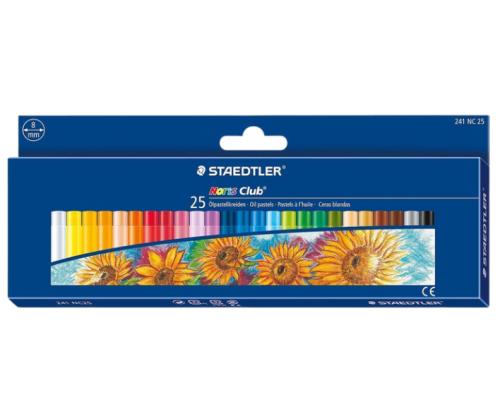 õlipastellid STAEDTLER Noris 25 värvi