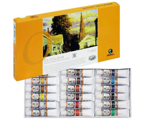 Õlivärvid MARIES 12 erinevat värvi 12ml