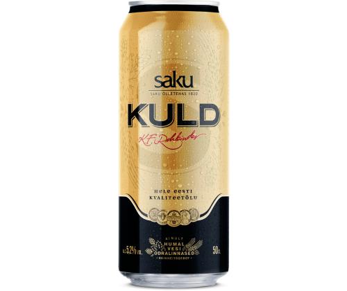 õlu SAKU Kuld hele 5,2% 33cl pudel