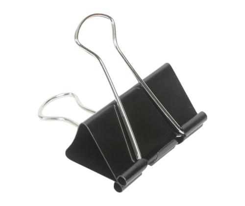 Paberiklamber 15mm must 12tk karbis